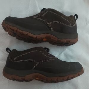 LL Bean TEK 2.5 Storm Chaser Women's Brown Rubber Vibram Arctic Grip Duck Boots